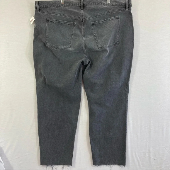 New Old Navy High-Rise Slouchy Straight Jeans Size 24 - Picture 10 of 11